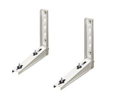 Wandhalterung MS118 540x400mm (1 Paar) weiß / Zur Befestigung des Klimagerätes an der Fassade / Belastbarkeit: 140 kg