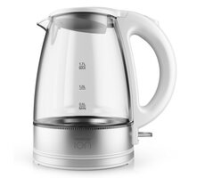 Niceboy ION Kettle K1 weiß / Wasserkocher aus Glas / 2200 W / 1,7 l / LED