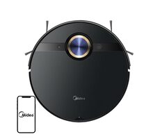 Midea M7 Pro schwarz / Roboterstaubsauger / 5200 mAh / 4000 Pa / HEPA-Filter / Amazon Alexa / Sale