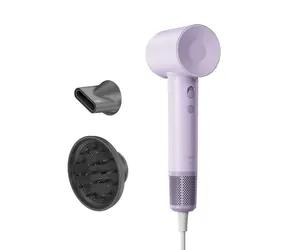 Laifen SWIFT SE SPECIAL Helllila / Haartrockner / 1500 W / 2 Geschwindigkeitsstufen / 3 Temperaturstufen / 2 Aufsätze / 1,8 m