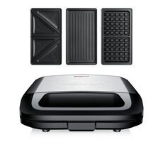 Niceboy ION Snacker S3 silber / Toaster / 3in1 / 750W / 3 austauschbare Oberflächen