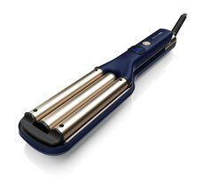 Niceboy ION AirWave PRO blau / Lockenwickler / 100W / 6 Temperaturen von 100-200°C / Digitalanzeige / 1,8m