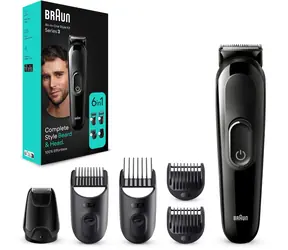 Braun MGK3420 schwarz / Trimmer / Herren / Ganzkörper / 1 - 21 mm