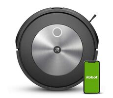 iRobot Roomba Combo j7 schwarz / Roboterstaubsauger / WLAN / BT / Staubsaugen & Wischen / 4460 mAh