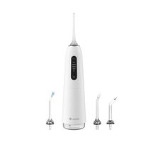 TrueLife AquaFloss Compact C200 / Munddusche / 300 ml / 4X Düsen / 5 Modi / Timer / Display / IPX7 / Sale