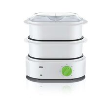 Braun FS 3000 TributeCollection / Dampfgarer / 850 W / 2 Körbe / 2 l 