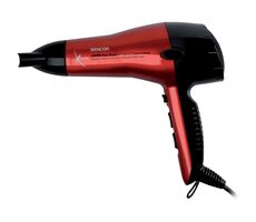 Sencor SHD 6600 rot / Haartrockner / 2000 W / 2 Geschwindigkeiten / 3 Temperaturen / 2,6 m