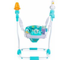 CHIPOLINO Kinderschaukel mit Spielzentrum Macarena blau / ab 6 Monaten / bis 11 kg
