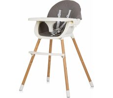 CHIPOLINO Esszimmerstuhl Rio 2in1 Graphite / Belastbarkeit: 15 kg
