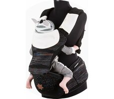 CHIPOLINO Babytrage Hip Star Fly Mehrfarbig Schwarz / von 4 - 36 Monaten / bis 15 kg