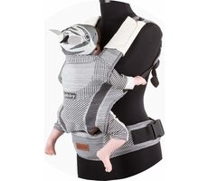 CHIPOLINO Babytrage Bobby Fly Graphite / von 4 - 24 Monaten / bis 15 kg