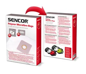 Sencor SVCX 0452 Staubsaugerbeutel (5 Stück) / Für SVC 45/52 Staubsauger