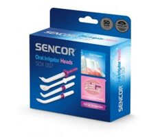 Sencor SOX 007 Ersatzkopf für Munddusche weiß (4 Stück) / für Sencor SOI 2x