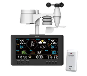 Sencor SWS 12500 WLAN-Wetterstation / Farb-LCD / WLAN