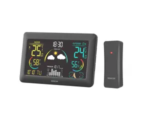 Sencor SWS 4900 Wetterstation schwarz / Farb-LCD / Funksensor