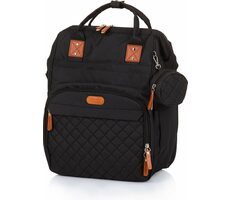 CHIPOLINO Wickeltasche/Rucksack Obsidian