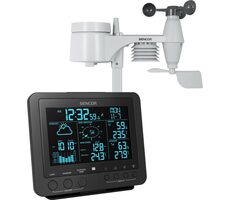 Sencor SWS 9700 Wetterstation schwarz / LCD / Funksensor 5 in 1
