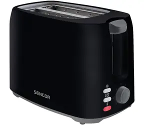 Sencor STS 2607BK schwarz / Toaster / 750 W / 2 Schlitze 
