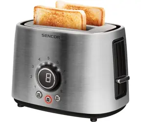 Sencor STS 5050SS silber / Toaster / 1000 W / 2 Schlitze 