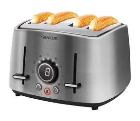 Sencor STS 5070SS silber / Toaster / 1600 W / 4 Schlitze 
