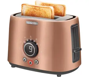 Sencor STS 6056GD Bronze / Toaster / 1000 W / 2 Schlitze 