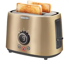 Sencor STS 6057CH gold / Toaster / 1000 W / 2 Schlitze 