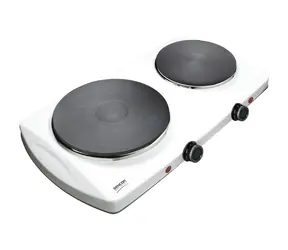 Sencor SCP 2253WH-EUE4 Doppelplattenkocher / 18 & 15 cm / 2500 W