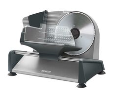 Sencor SFS 4050SS / Elektrischer Allesschneider / Schnittbreite: 1-15 mm / Scheibe: Durchmesser 190 mm