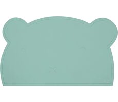 FreeON Silikonmatte Teddybär grün / ab 6 Monaten