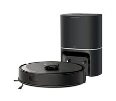 TP-LINK Tapo RV30 Max PLUS schwarz / Roboterstaubsauger + Basis / Staubsaugen & Wischen / WLAN / BT / 2600 mAh / HEPA