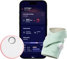 Owlet Dream Sock Mint / Intelligente Socke / Gesundheitsmonitor für ein Kind 