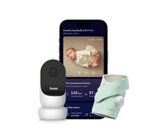 Owlet Dream Sock + Cam2 Bundle Mint / Smart Socke + Kamera