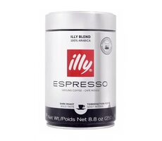 Illy Espresso INTENSO 250 g / Gemahlener Kaffee / 100 % Arabica / Dose 