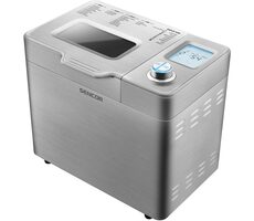 Sencor SBR 2000SS silber / Heimbäckerei / 550 W / 0,9 kg / 3 Gargrade / 23 Programme