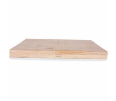 Alfa Forni Pizzabrett 50x48 cm / 18mm / Tannenholz 