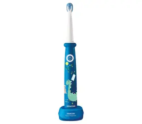 Sencor SOC 0910BL blau / Elektrische Zahnbürste / 26.000 Vibrationen / 2 Modi / IPX7 / 2x Köpfe