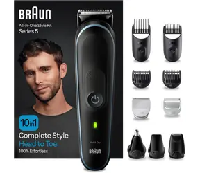 Braun MGK5445 Series 5 / Trimmer / Ganzkörper / 0,5-21 mm / Dauer bis zu 100 Min 