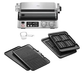 Braun CG7044 MultiGrill 7 - 3in1 / Kontaktgrill / 2000 W / bis 230 °C / Grill. Fläche 667 cm2