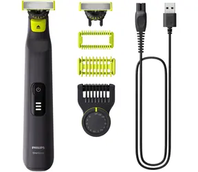 Philips OneBlade Pro 360 QP6542/15 / Hybrid-Trimmer und -Rasierer / für Gesicht und Körper / 60 Minuten Betriebsdauer