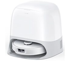 Roborock Qrevo Curv weiß / Roboterstaubsauger / 66 W / Staubsaugen und Wischen / WLAN / 5200 mAh / LiDAR 