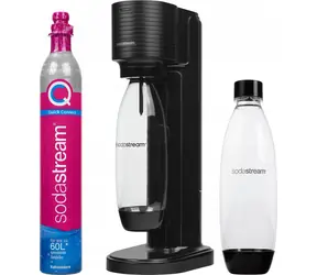 SodaStream Gaia Titan schwarz / Wassersprudler / 1x Flasche / 1x CO2-Gas