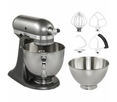 KitchenAid 5KSM175PSEMS silber