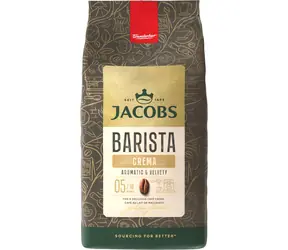 Jacobs Barista Crema 1 kg / Kaffeebohnen / Mischung aus Arabica und Robusta