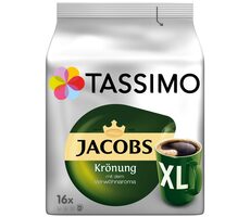 Jacobs Krönung XL Tassimo 16 Stück / Kapselkaffee 