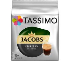 Jacobs Espresso Classico Tassimo 16 Stück / Kapselkaffee 