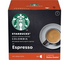Starbucks Dolce Gusto Columbia Espresso 12 Stück