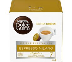 NESCAFÉ Dolce Gusto Espresso Milano 16 Stück / Kapselkaffee 