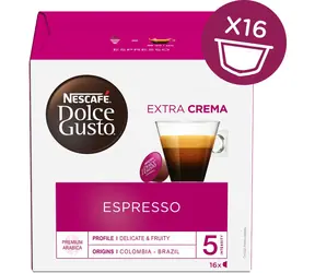 NESCAFÉ Dolce Gusto Espresso 16 Stück / Kapselkaffee 