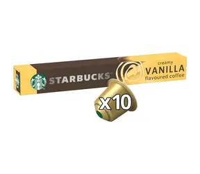 Starbucks Creamy Vanilla Nespresso 10 Stück / Kapselkaffee 