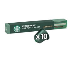 Starbucks Pike Place Roast Nespresso 10 Stück / Kapselkaffee 